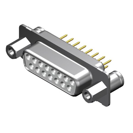 Molex Fct Dsub Str Pc Rcpt 15 Pn W/Clinch 1731091969
